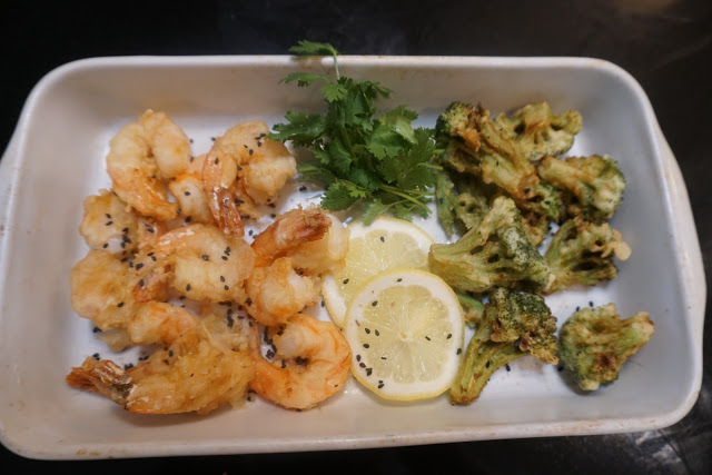Shrimp & Broccoli Tempura